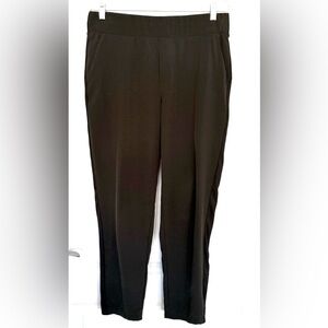 SoundStyle Olive Green Cropped Pants Womens L Activewear Pull On